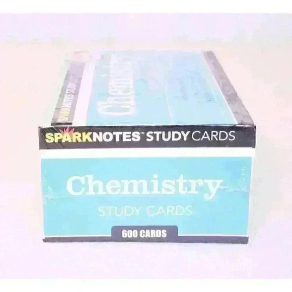 SparkNotes Study Cards Chemistry New Unopened Box of 600 Cards - Picture 5 of 8